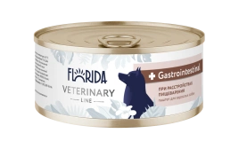 Влажный корм Florida Veterinary диетический Gastrointestinal для взрослых собак при расстройствах пищеварения, 100 г