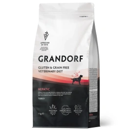 Сухой корм Grandorf Veterinary Hepatic для собак при заболеваниях печени, 1 кг