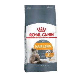 Сухой корм Royal Canin Hair & Skin Care для взрослых кошек с чувствительной кожей и проблемной шерстью, 400 г