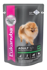 Влажный корм Eukanuba Adult для взрослых собак с говядиной, 0.1 кг