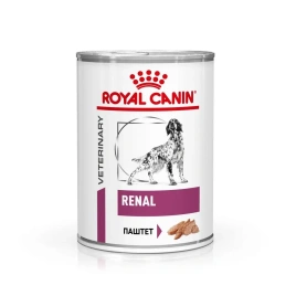 Влажный корм (консервы) Royal Canin Renal FR для кошек при почечной недостаточности, 410 г