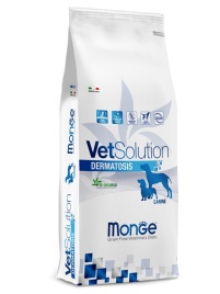 Сухой корм Monge VetSolution Dermatosis для взрослых собак при заболеваниях кожи, 12 кг