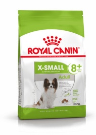 Сухой корм Royal Canin X-Small Adult 8+ для пожилых собак очень мелких пород старше 8 лет, 500 г