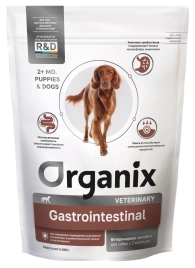 Сухой корм Organix Preventive Line GASTROINTESTINAL для собак при нарушениях пищеварения, в реабилитационный период и при истощении, 800 г