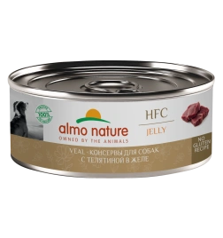 Влажный корм Almo Nature для собак телятиной в желе, 100 г