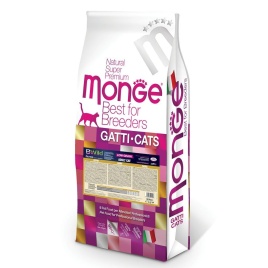 Сухой корм Monge BWild Low Grain с мясом зайца для взрослых кошек, 10 кг