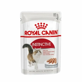Влажный корм Royal Canin Instinctive для взрослых кошек, паштет, пауч, 85 г х 12 шт