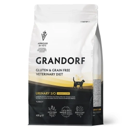 Сухой корм Grandorf Veterinary Urinary S/O Moderate Calorie для кошек при заболеваниях нижних мочевыводящих путей и контроле веса, 400 г