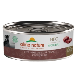 Влажный корм Almo Nature для собак с говядиной, 100 г