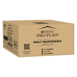 Влажный корм Purina Pro Plan Maintenance (MIX) набор паучей для кошек (индейка/утка/ягненок), 85 г
