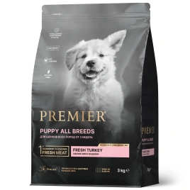 Сухой корм Premier Dog Turkey Puppy для щенков всех пород, 3 кг