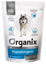 Сухой корм Organix Preventive Line HYPOALLERGENIC для собак для снижения пищевой аллергии или пищевой непереносимости, 800 г