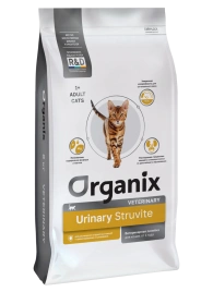 Сухой корм Organix Preventive Line URINARY Struvite для взрослых кошек для растворения струвитных камней и предотвращения их рецидивов, 8 кг