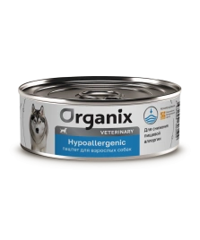Влажный корм Organix Veterinary Hypoallergenic для взрослых собак при пищевой аллергии, 100 г