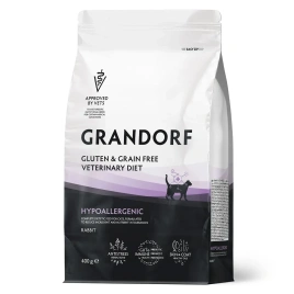 Сухой корм Grandorf Veterinary Hypoallergenic для кошек при пищевой непереносимости, 400 г
