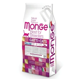 Сухой корм Monge Natural Indoor с курицей для взрослых кошек, живущих дома, 10 кг