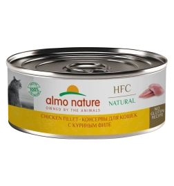 Влажный корм Almo Nature для кошек с куриным филе, 100 г