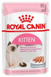 Влажный корм Royal Canin Kitten для котят от 4 до 12 месяцев, паштет, пауч, 85 г