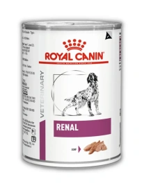 Диетический влажный корм Royal Canin Renal для собак при заболеваниях почек, паштет, банка, 410 г
