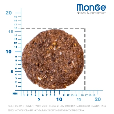 Сухой корм Monge Monoprotein All Breeds с ягненком, рисом и картофелем для взрослых собак всех пород, 12 кг фото 5