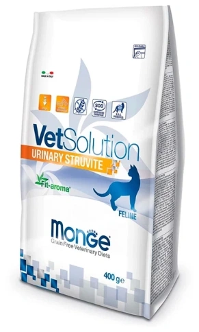Сухой корм Monge VetSolution Cat Urinary Struvite диета для кошек при МКБ струвитного типа, 400 г фото 7