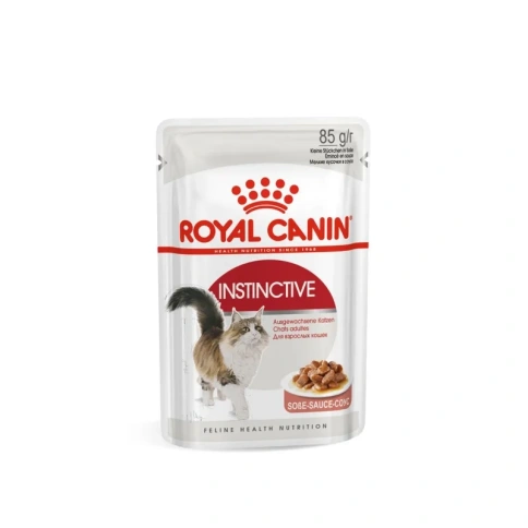 Влажный корм (соус) Royal Canin Instinctive для взрослых кошек, 85 г фото 4