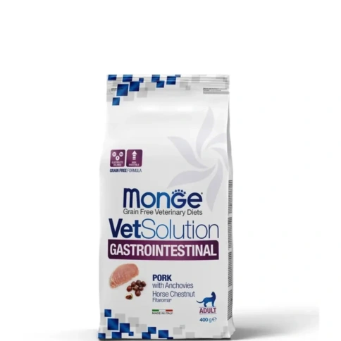 Сухой корм Monge VetSolution Cat Gastrointestinal диета для кошек при заболеваниях ЖКТ, 400 г фото 9