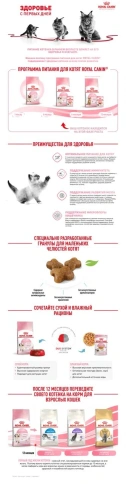 Сухой корм Royal Canin Kitten для котят, 1.2 кг фото 11
