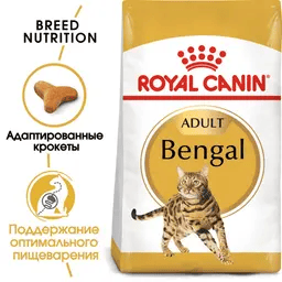 Сухой корм Royal Canin Bengal для взрослых бенгальских кошек, 400 г фото 2