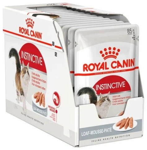 Влажный корм Royal Canin Instinctive для взрослых кошек, паштет, пауч, 85 г х 12 шт фото 2