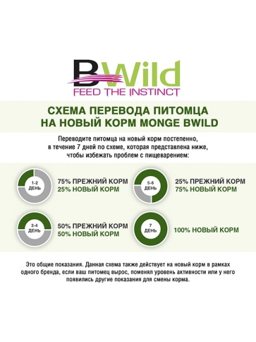 Сухой корм Monge BWild Grain Free с мясом буйвола для крупных кошек всех возрастов, 10 кг фото 4