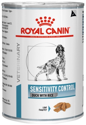 Влажный корм (консервы) Royal Canin Sensitivity Control Canine для собак при пищевой аллергии, 400 г фото 1