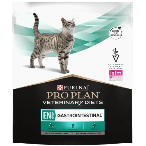 Сухой корм Purina Pro Plan Veterinary Diets EN ST/OX Gastrointestinal для кошек при расстройствах пищеварения, 400 г фото 1