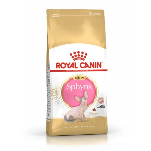 Сухой корм Royal Canin Kitten Sphynx для котят породы сфинкс до 12 месяцев, 400 г фото 4