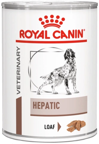 Влажный диетический корм Royal Canin Hepatic для собак при заболеваниях печени, паштет, 420 г х 12 шт фото 1