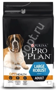 Сухой корм Purina Pro Plan Large Robust Adult для крупных собак (мощное сложение), с ягненком, 18 кг фото 1