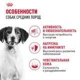 Сухой корм Royal Canin Medium Adult для взрослых собак средних пород, 15 кг фото 3