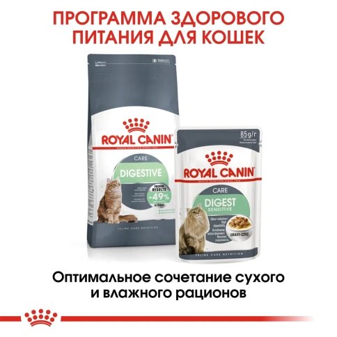 Сухой корм Royal Canin Digestive Care для взрослых кошек с чувствительным пищеварением, 2 кг фото 6