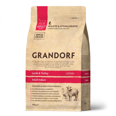 Сухой корм Grandorf Holistic индейка с рисом для взрослых собак средних и крупных пород, 10 кг фото 1