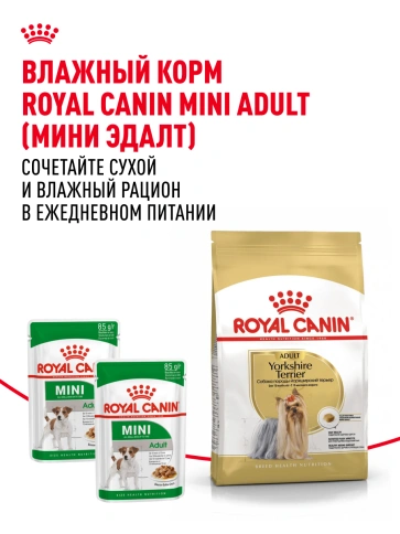 Сухой корм Royal Canin Yorkshire Terrier Adult для взрослых собак фото 11