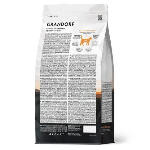 Сухой корм Grandorf Veterinary Diet Gastrointestinal индейка для кошек при расстройствах пищеварения, 2 кг фото 2