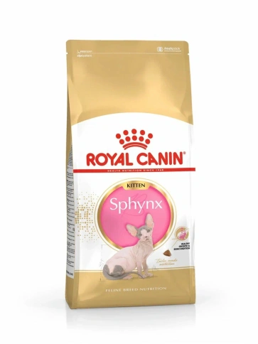 Сухой корм Royal Canin Sphynx Kitten для котят породы сфинкс до 12 месяцев, 400 г фото 11