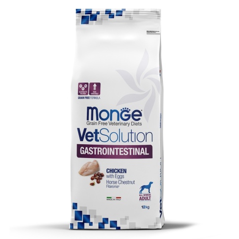 Сухой корм Monge VetSolution Gastrointestinal для взрослых собак при заболеваниях ЖКТ, 12 кг фото 9