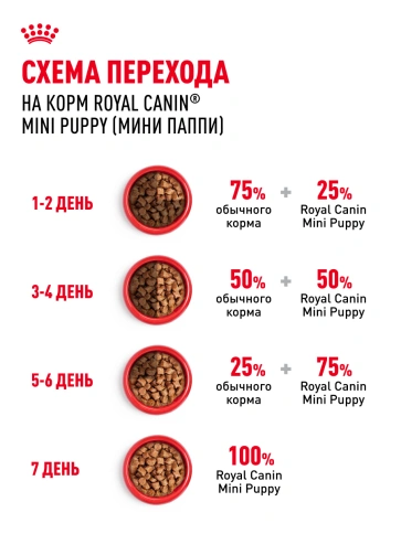 Влажный корм Royal Canin Mini Puppy в соусе для щенков мелких пород до 10 месяцев, пауч, 85 г фото 7