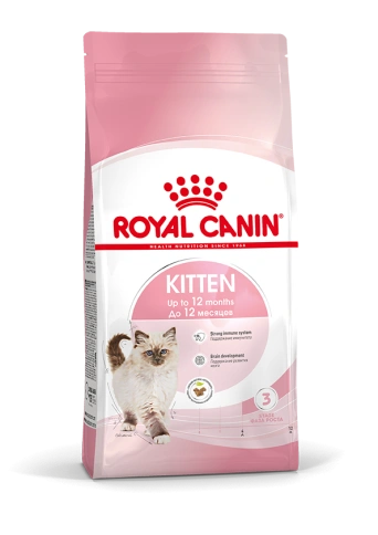 Сухой корм Royal Canin Kitten для котят от 4 до 12 месяцев, с птицей, 300 г фото 1