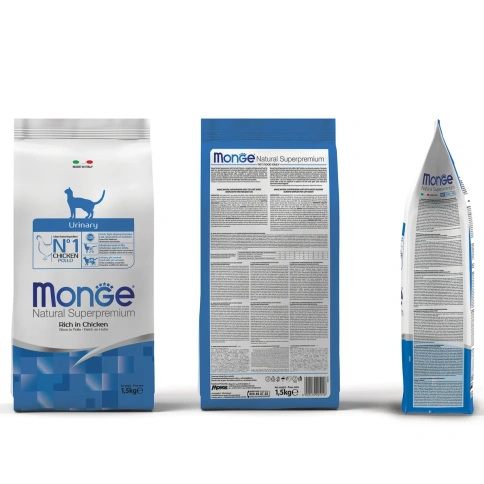 Сухой корм Monge Natural Urinary для кошек для профилактики мочекаменной болезни, 1.5 кг фото 7