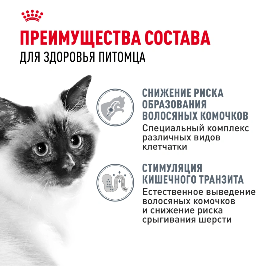 Сухой корм Royal Canin Hairball Care для кошек, 10 кг фото 3