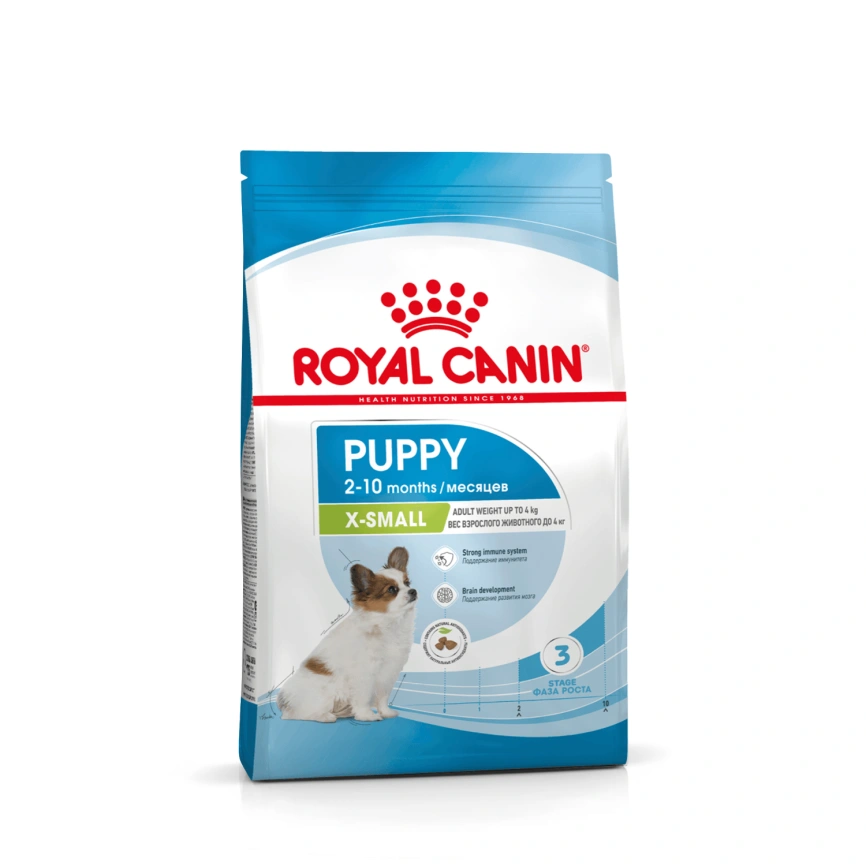 Сухой корм Royal Canin X-Small Puppy для щенков, 1.5 кг фото 14