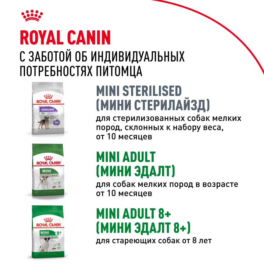 Сухой корм Royal Canin Mini Puppy для щенков, 4 кг фото 10