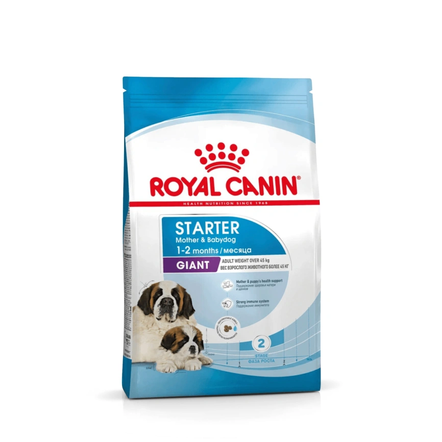 Сухой корм Royal Canin Giant Starter Mother & Babydog для щенков и собак, 15 кг фото 11